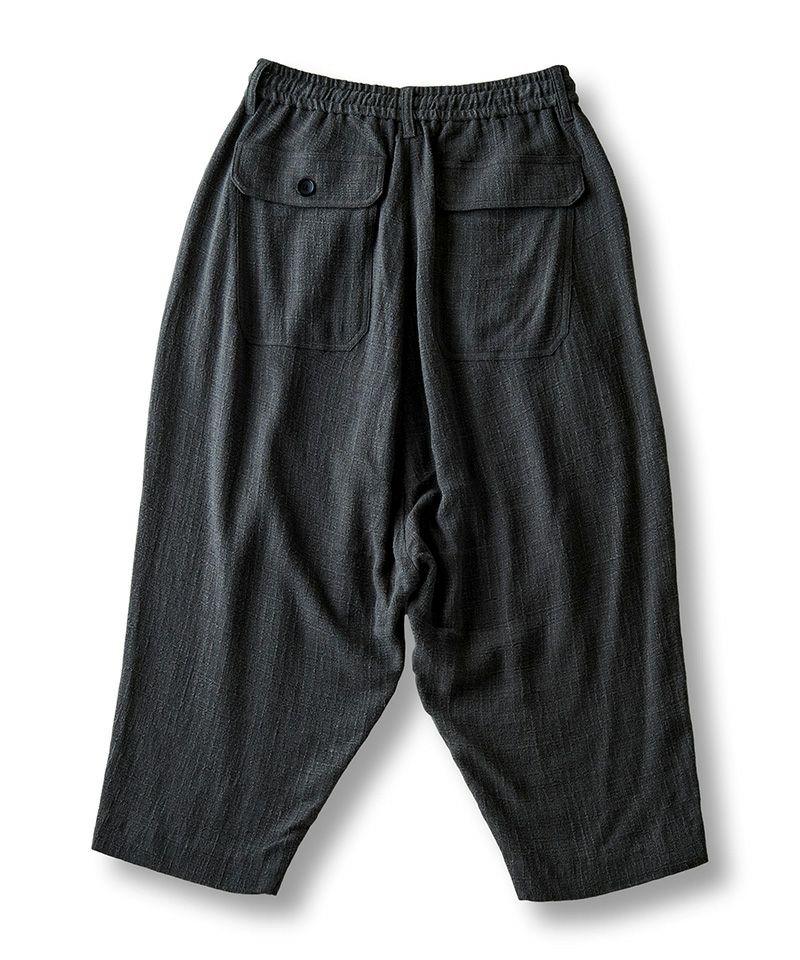 30%OFF【NO ID.(ノーアイディー)】ｻﾙｴﾙﾊﾞﾙｰﾝｸﾛｯﾌﾟﾄﾞPT パンツ(454006