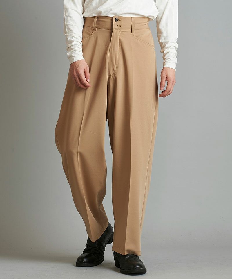 70%OFF【NO ID.(ノーアイディー)】ﾊｲｳｴｽﾄﾜｲﾄﾞﾜｰｸﾄﾗｳｻﾞｰｽﾞ パンツ