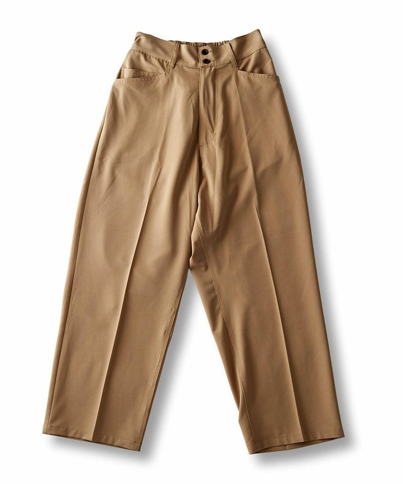 70%OFF【NO ID.(ノーアイディー)】ﾊｲｳｴｽﾄﾜｲﾄﾞﾜｰｸﾄﾗｳｻﾞｰｽﾞ パンツ