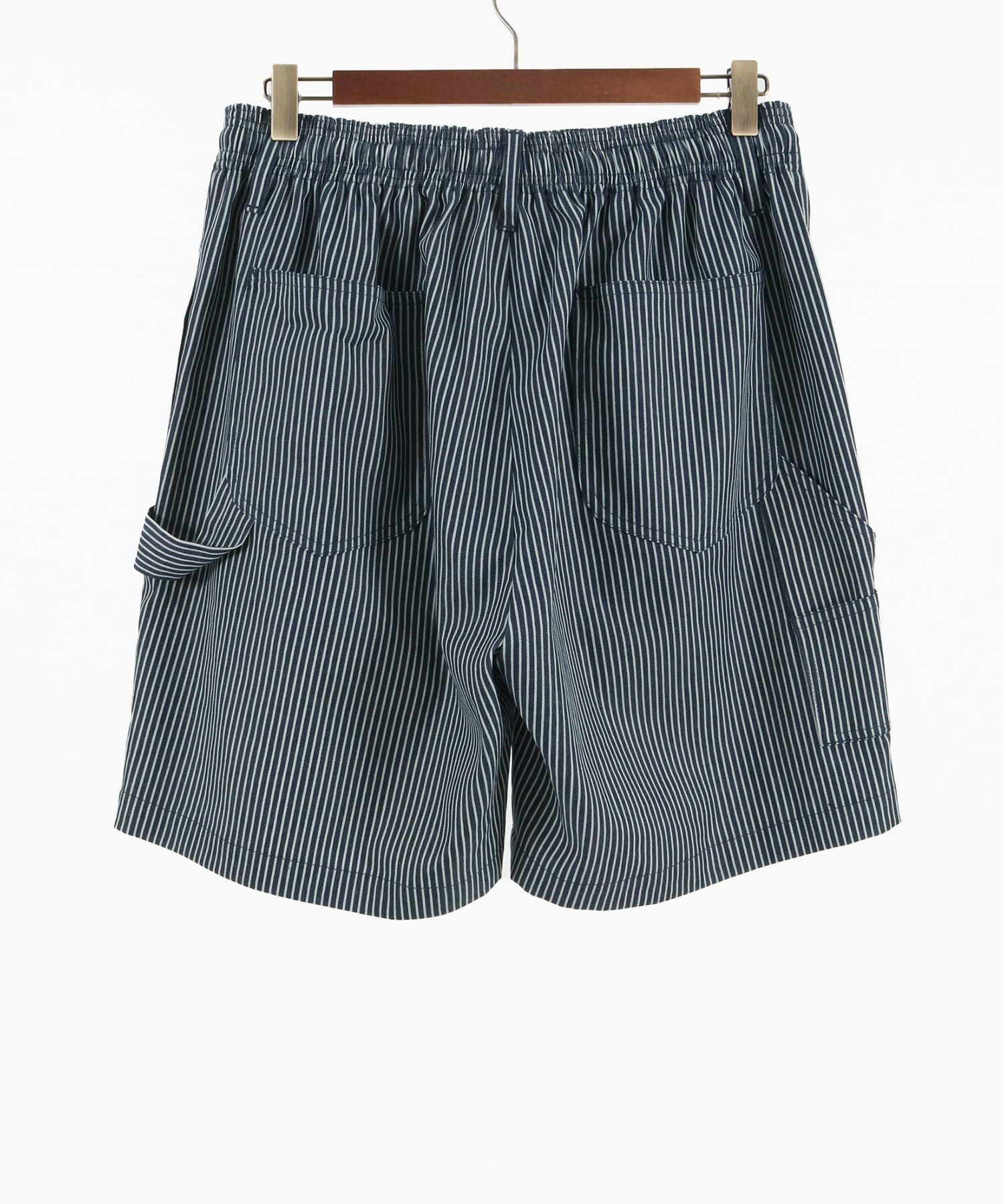 60%OFF【CAMBIO(カンビオ)】ヒッコリーストライプショートパンツ(CMB