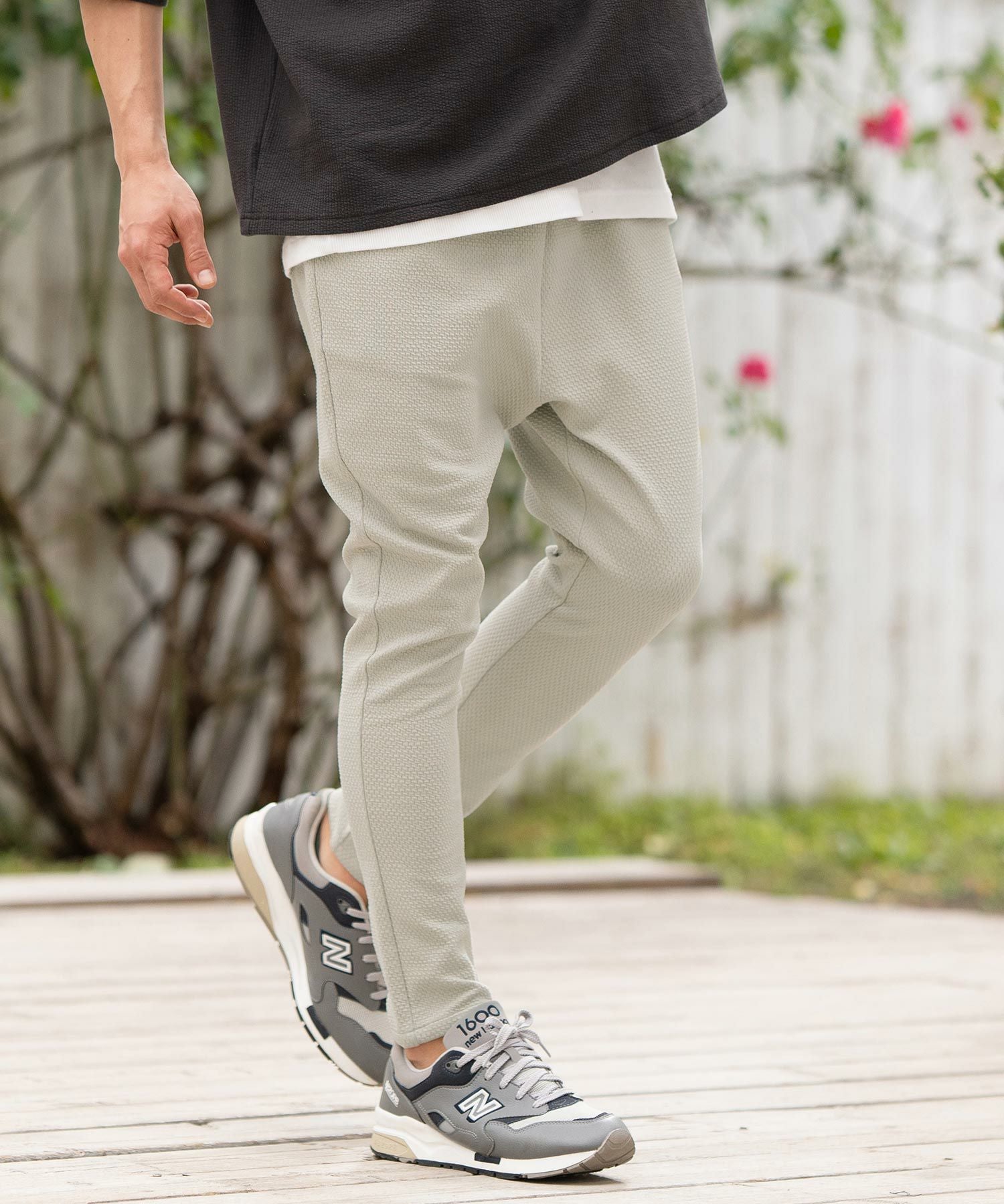 CAMBIO(カンビオ)】Unevenness Sarrouel Pants サルエルパンツ(CAM24SS