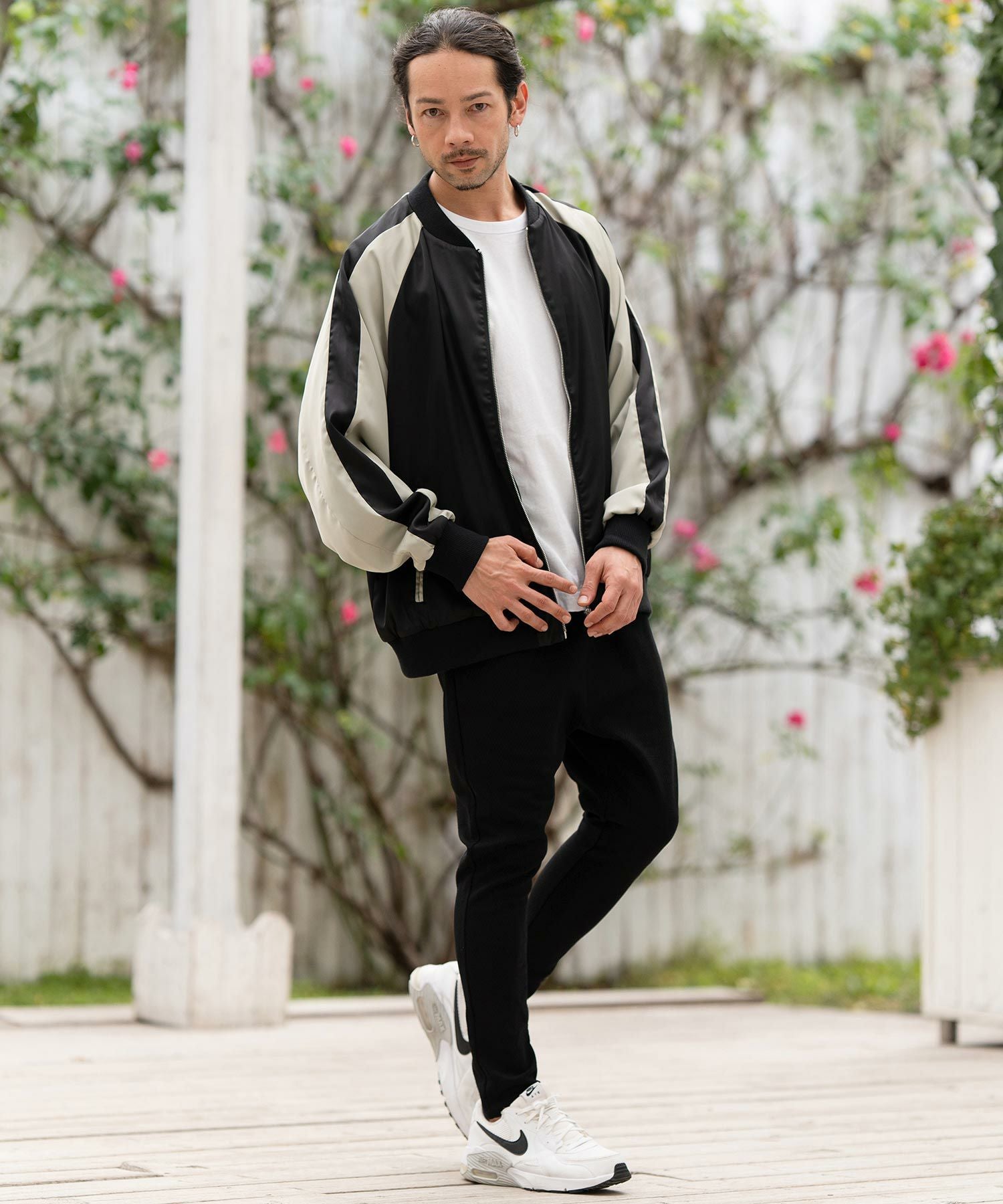 【CAMBIO】Side Line Sarrouel Cut Pantsサルエル CAMBIO(カンビオ)】Slacks Fabric Sarrouel Pants サルエルパンツ