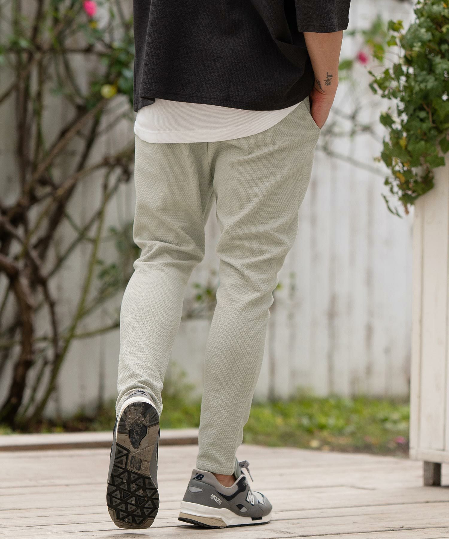 CAMBIO(カンビオ)】Unevenness Sarrouel Pants サルエルパンツ(CAM24SS