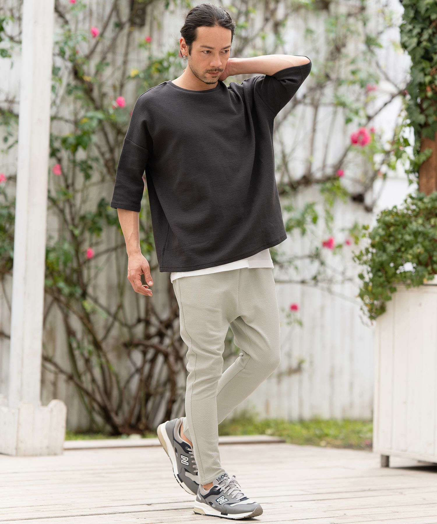 CAMBIO(カンビオ)】Unevenness Sarrouel Pants サルエルパンツ(CAM24SS