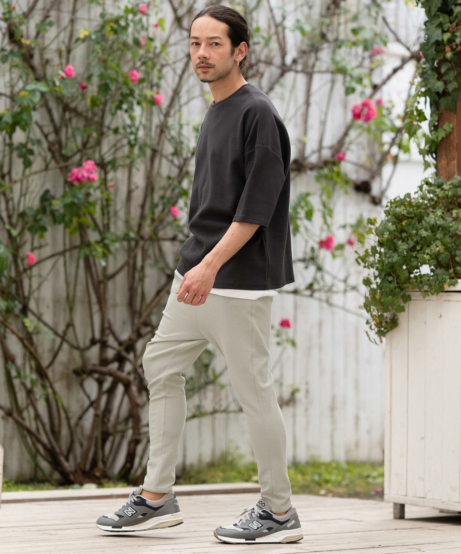 CAMBIO(カンビオ)】Unevenness Sarrouel Pants サルエルパンツ(CAM24SS