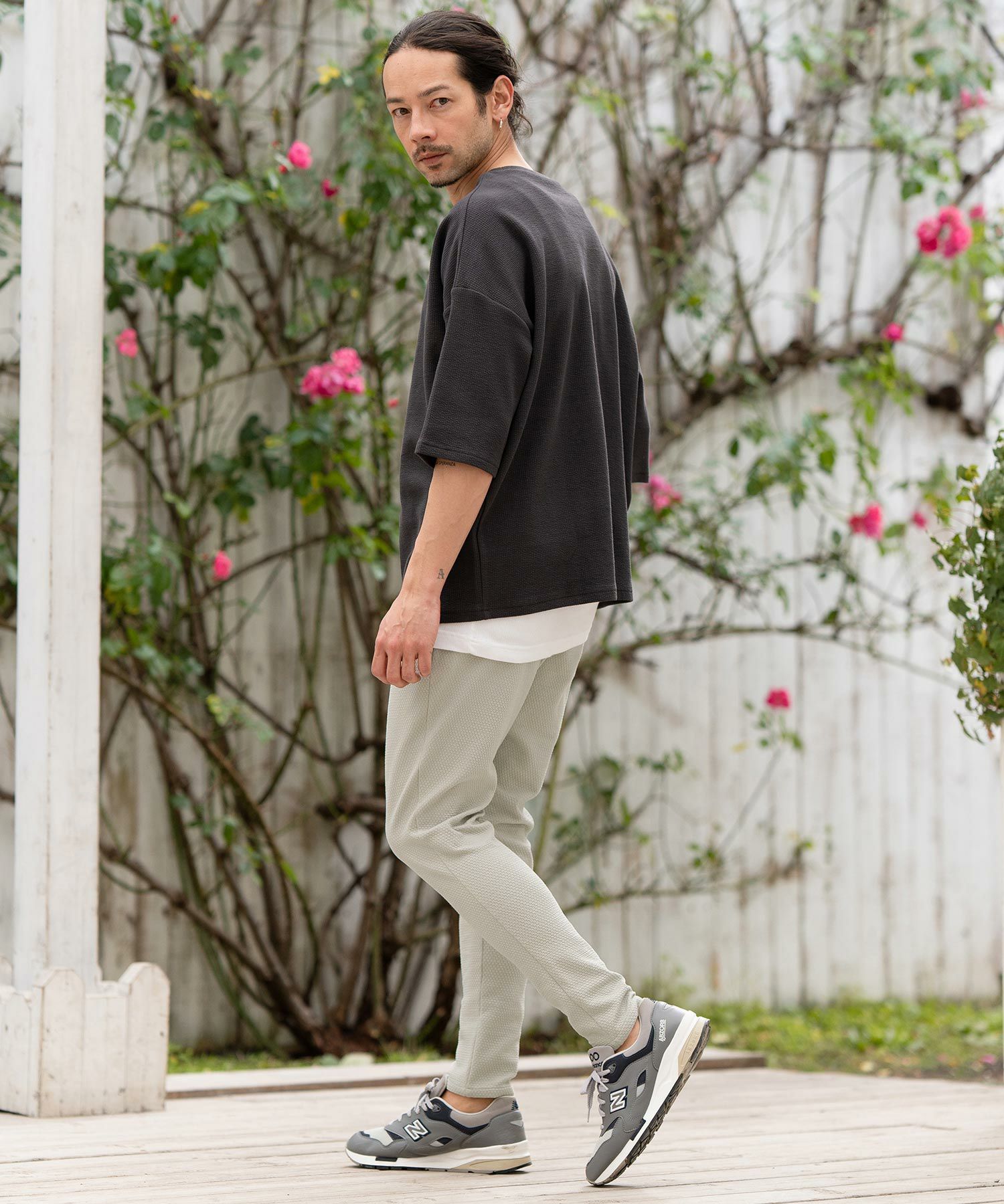 CAMBIO(カンビオ)】Unevenness Sarrouel Pants サルエルパンツ(CAM24SS