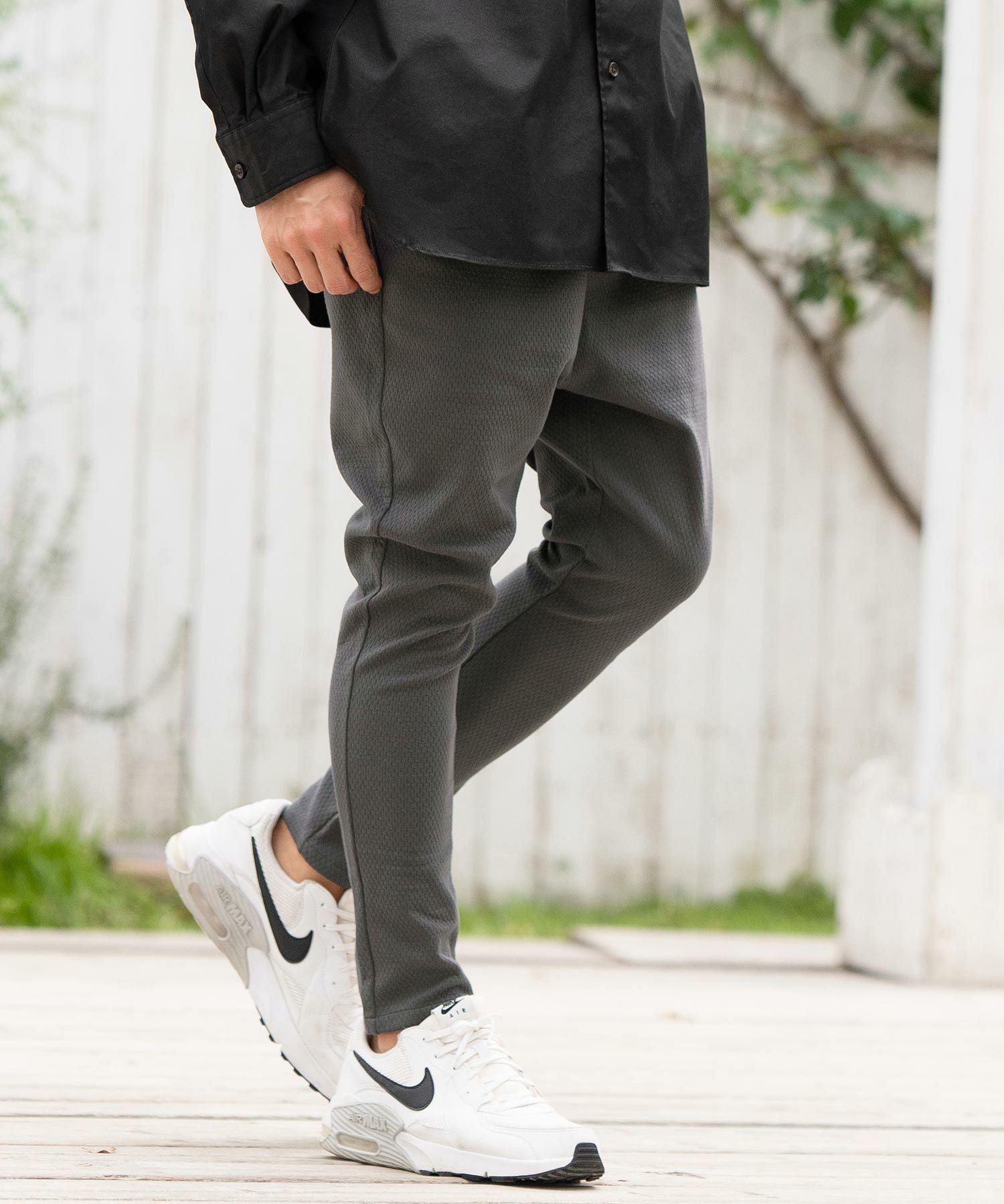 CAMBIO(カンビオ)】Unevenness Sarrouel Pants サルエルパンツ(CAM24SS