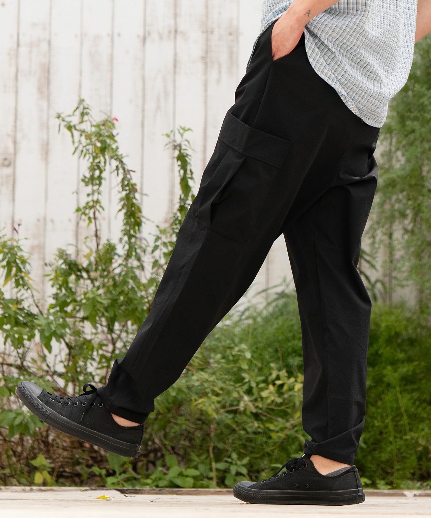 30%OFF【CAMBIO(カンビオ)】Nylon Ripstop Balloon Cargo Pants カーゴ