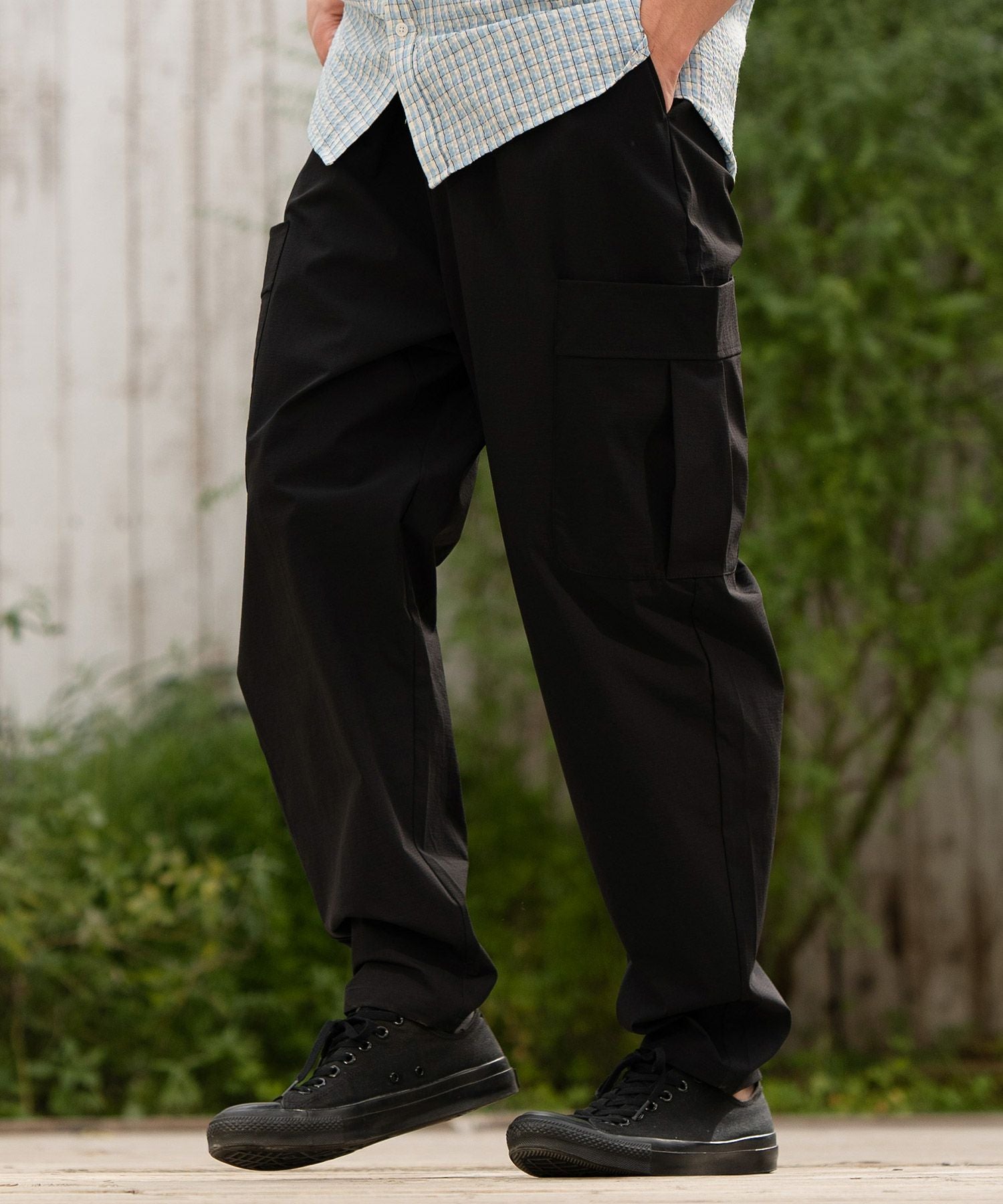 30%OFF【CAMBIO(カンビオ)】Nylon Ripstop Balloon Cargo Pants カーゴ