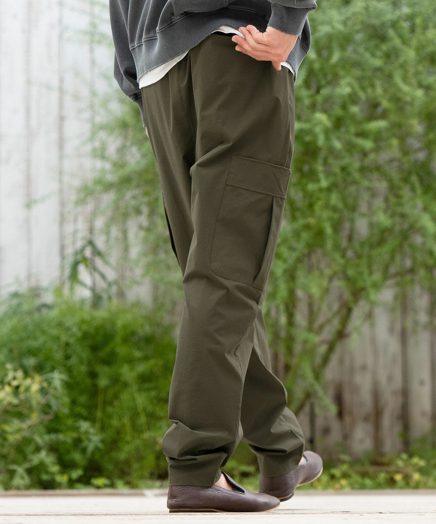 30%OFF【CAMBIO(カンビオ)】Nylon Ripstop Balloon Cargo Pants カーゴ