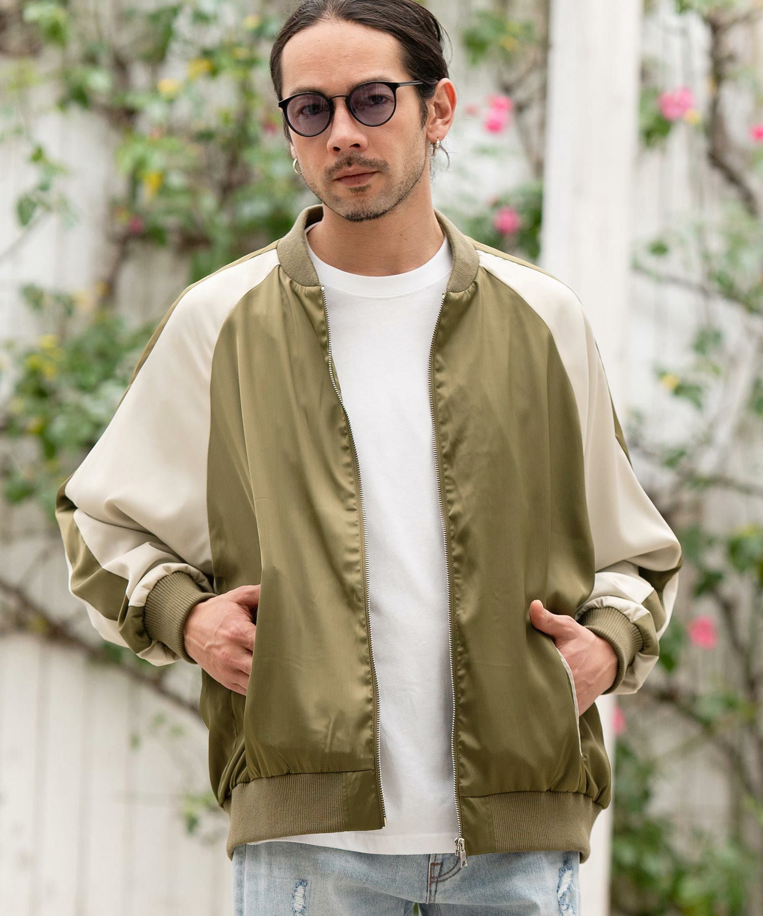 50%OFF【CAMBIO(カンビオ)】 オーバーサイズスカジャン | CAMBIO カンビオ