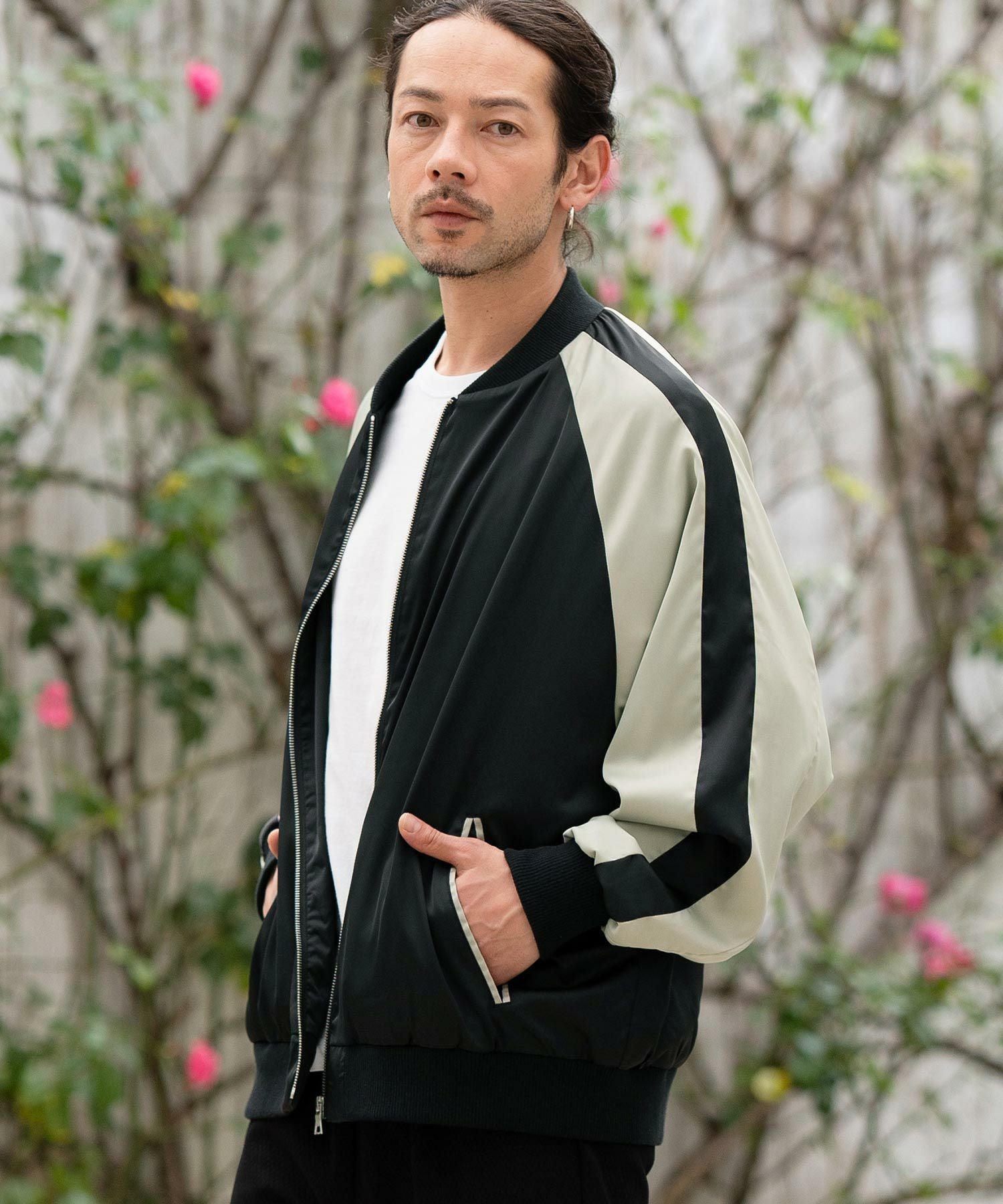 50%OFF【CAMBIO(カンビオ)】 オーバーサイズスカジャン | CAMBIO カンビオ