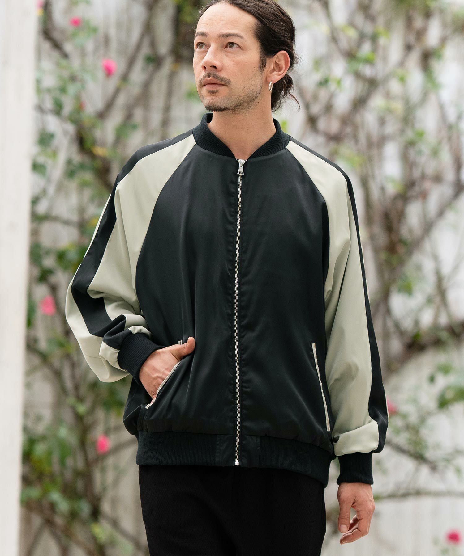 50%OFF【CAMBIO(カンビオ)】 オーバーサイズスカジャン | CAMBIO カンビオ