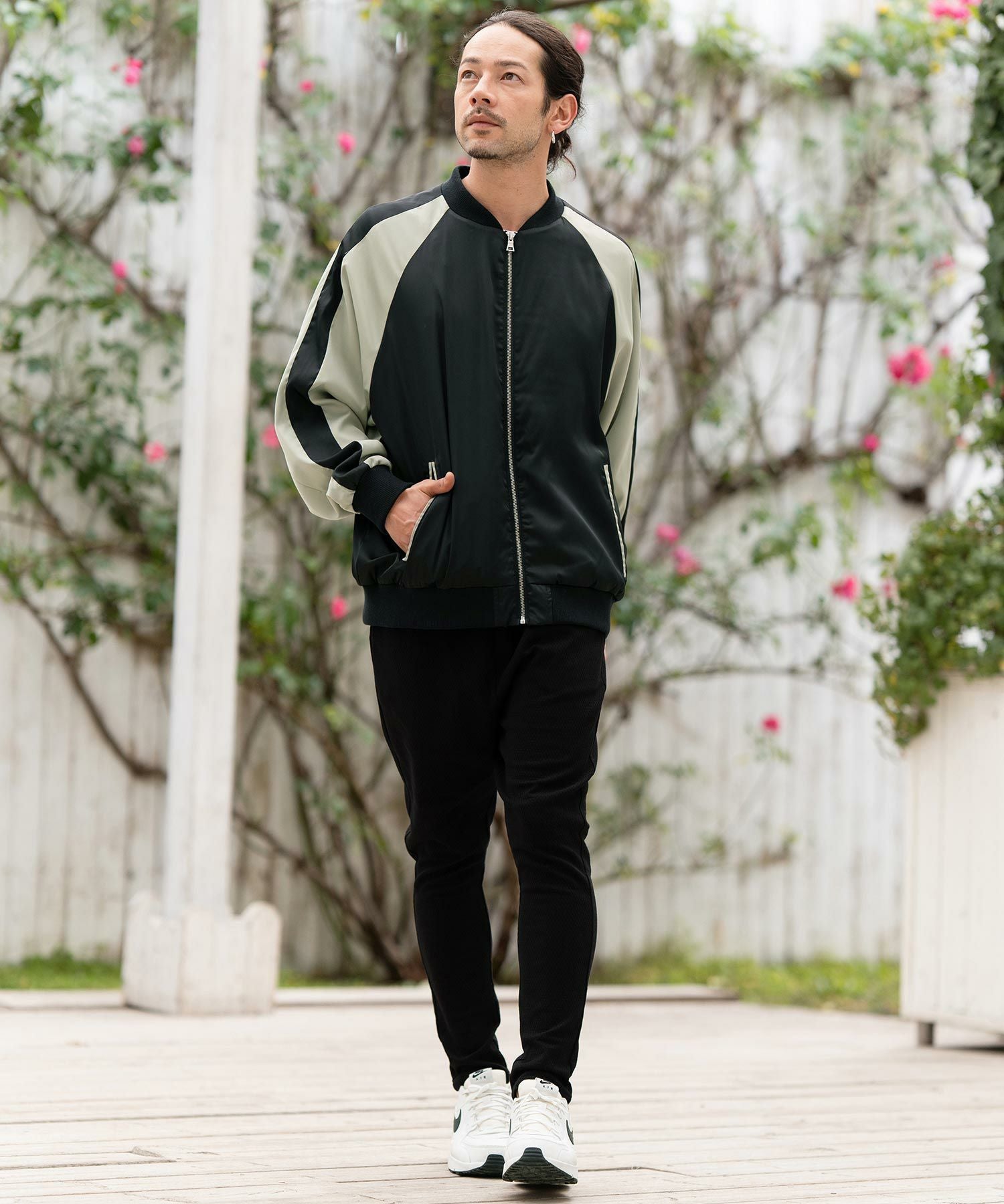 50%OFF【CAMBIO(カンビオ)】 オーバーサイズスカジャン | CAMBIO カンビオ