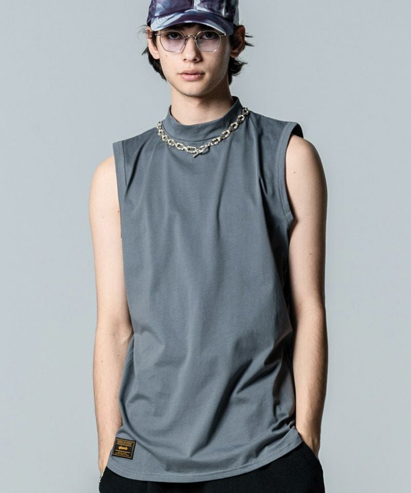 glamb(グラム)】Hi Neck Tank Top ハイネックタンクトップ(GB0224-CS23
