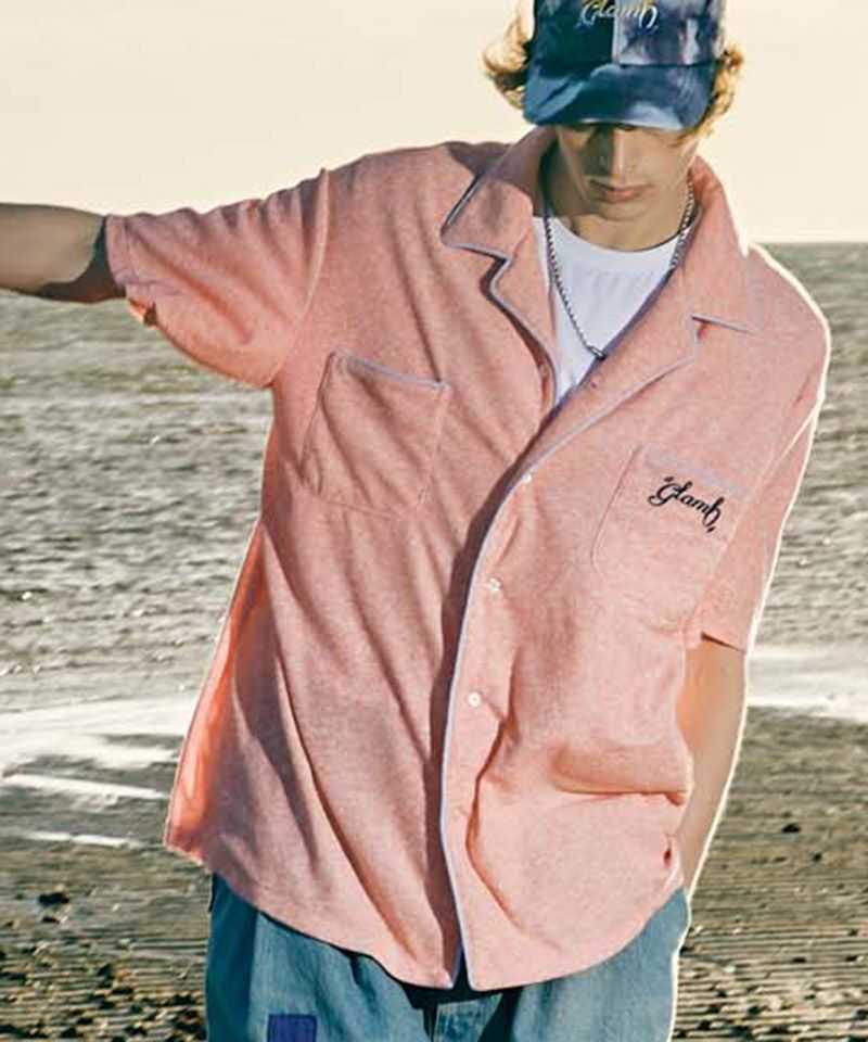 50%OFF【glamb(グラム)】Pile Bowling Shirt パイルボウリングシャツ