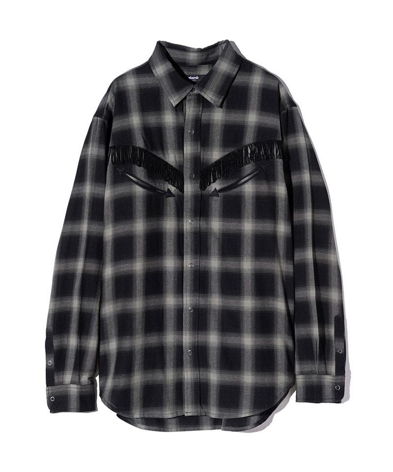 30%OFF【glamb(グラム)】Western Check Shirt ウエスタンチェック