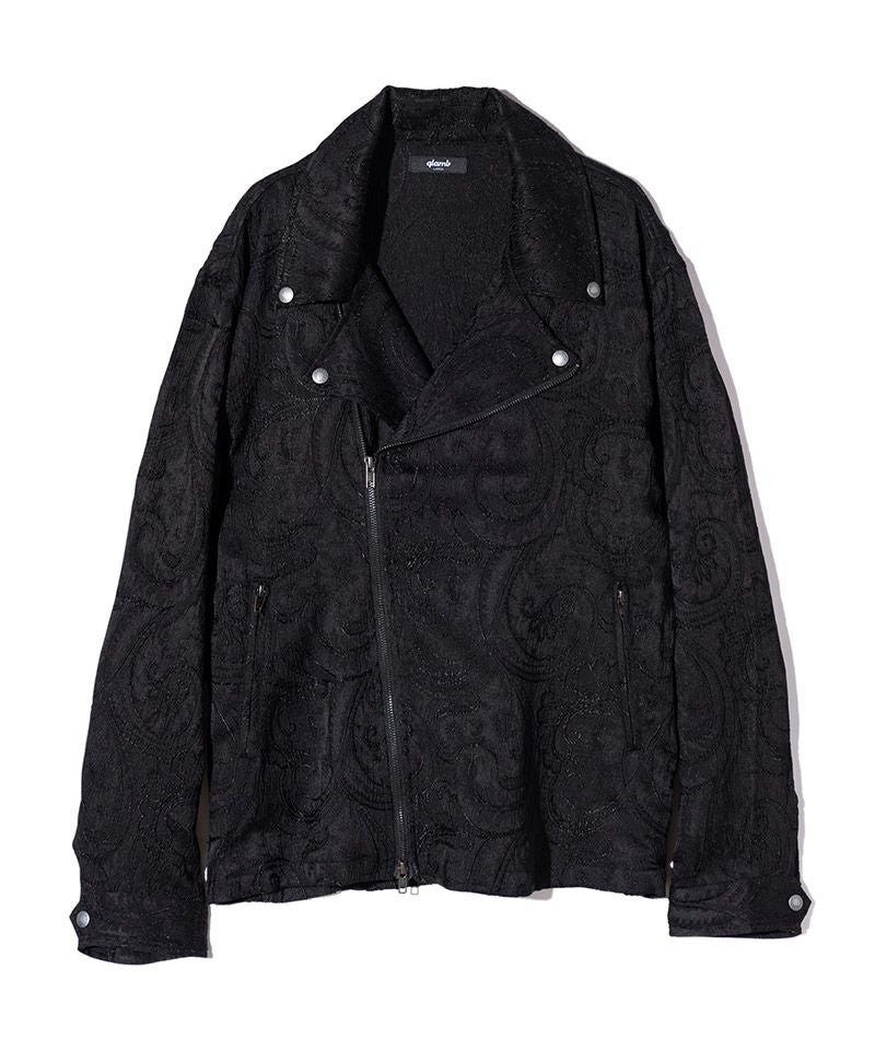 30%OFF【glamb(グラム)】Paisley Summer Riders Jacket ペイズリー