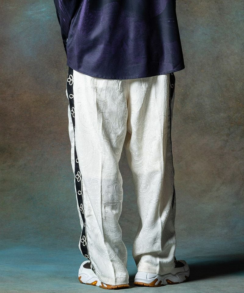 50%OFF【glamb(グラム)】Paisley Line Pants ペイズリーラインパンツ