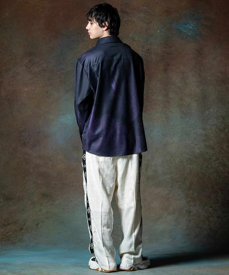 50%OFF【glamb(グラム)】Paisley Line Pants ペイズリーラインパンツ