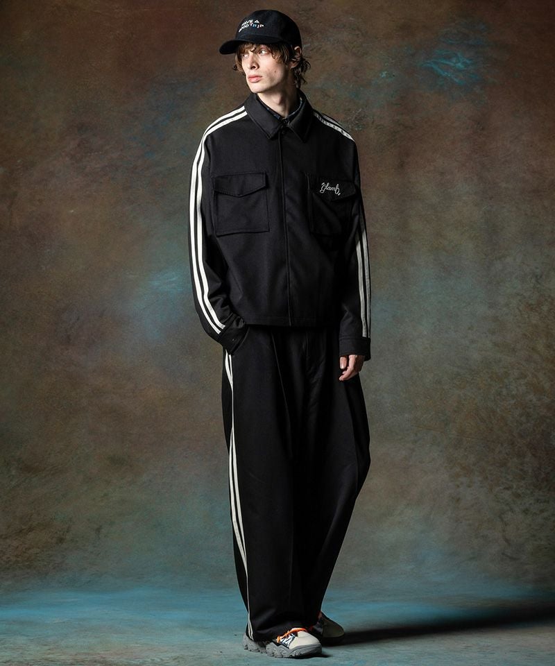 glamb ジャージ、パーカー セット GB0424⁄ST02 : Line Jersey Set Up 