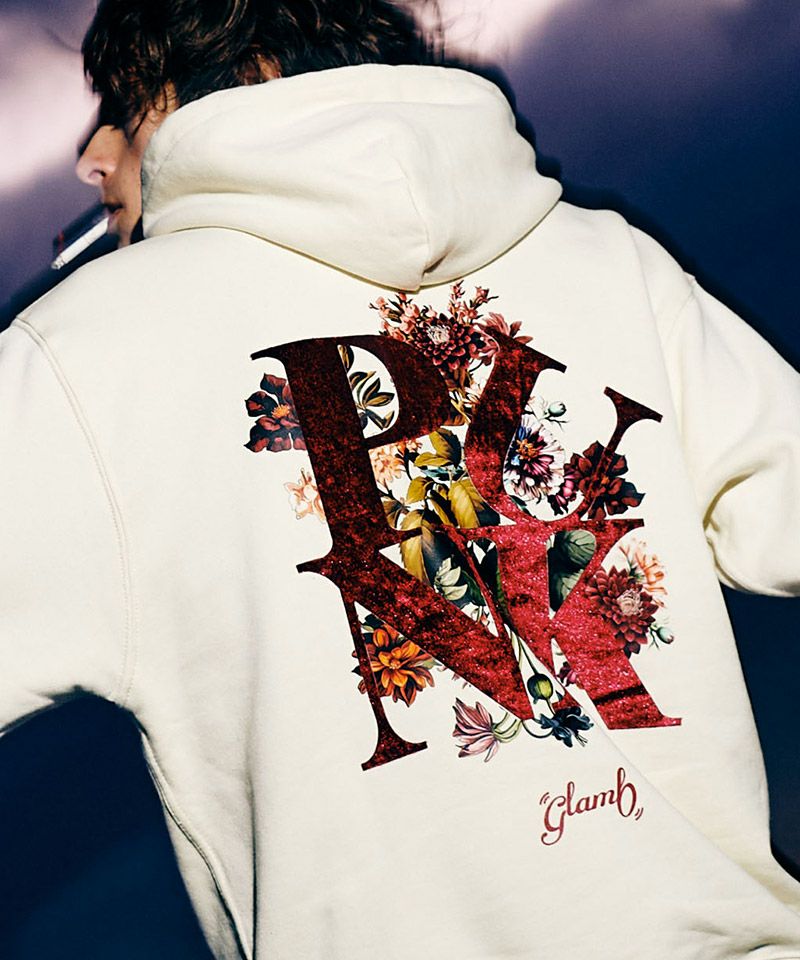 50%OFF【glamb(グラム)】Punk Bouquet Hoodie パンクブーケフーディ