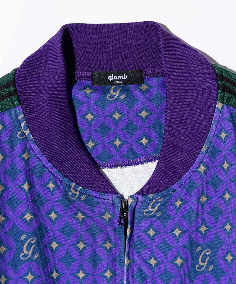 50%OFF【glamb(グラム)】Glitter Monogram Jersey グリッター 
