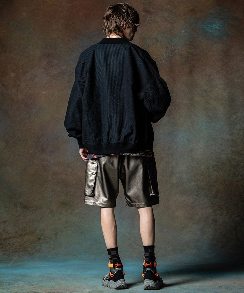 50%OFF【glamb(グラム)】Seersucker Summer MA-1 シアサッカーサマーMA