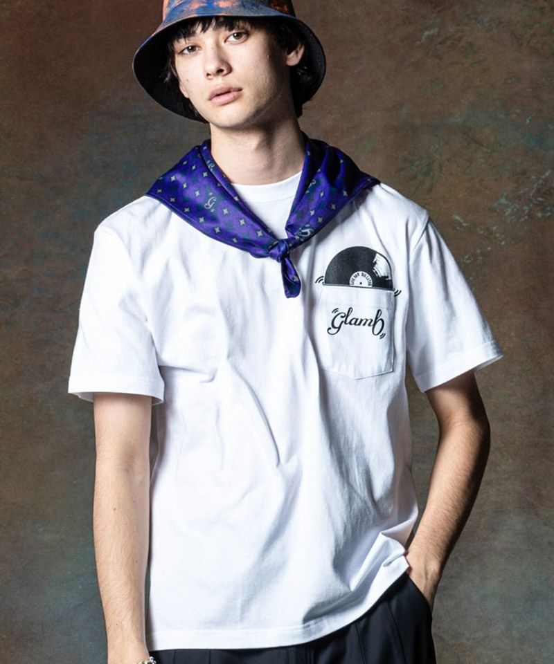 30%OFF【glamb(グラム)】Vinyl Pocket T-Shirt ヴァイナルポケットT 