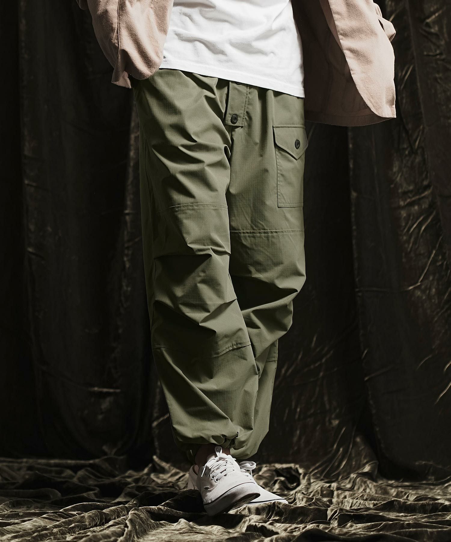 50%OFF【ANGENEHM(アンゲネーム)】Motif of royal navy trousers