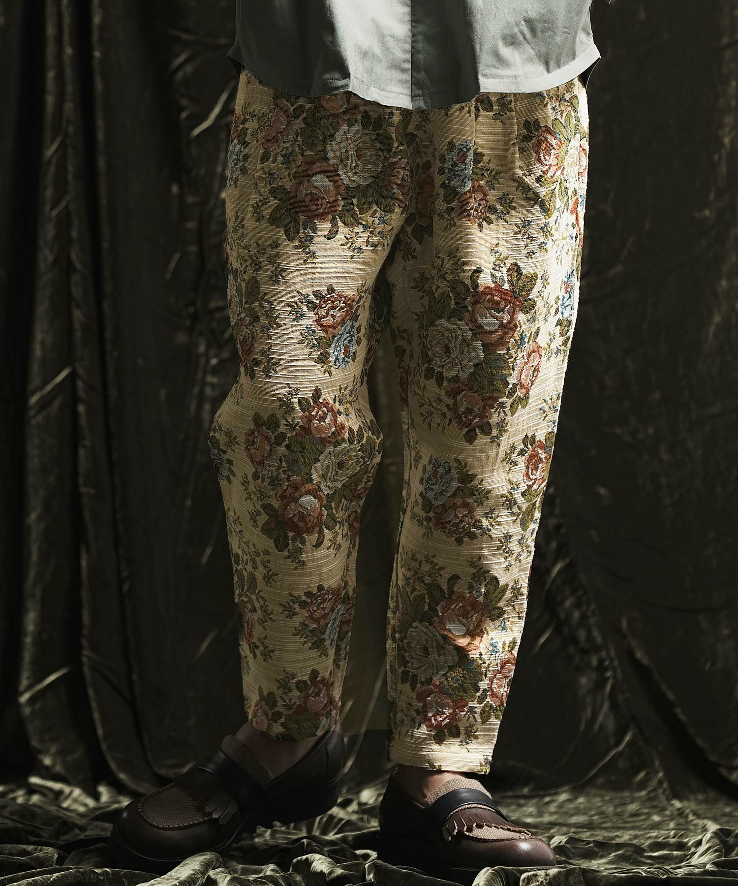 50%OFF【ANGENEHM(アンゲネーム)】 Gobelin tapestry pants
