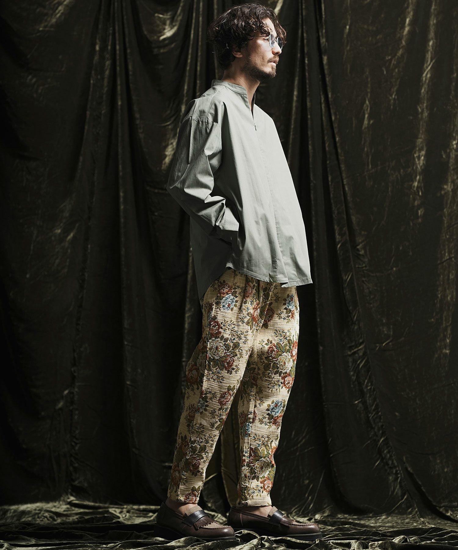 50%OFF【ANGENEHM(アンゲネーム)】 Gobelin tapestry pants