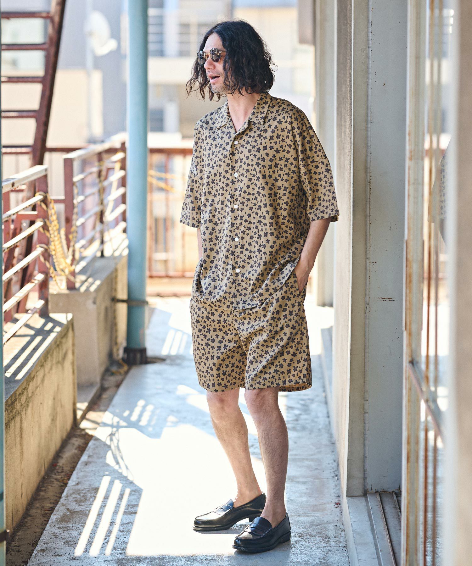 50%OFF【CAMBIO(カンビオ)】フラワーレオパードショーツ(24052CM