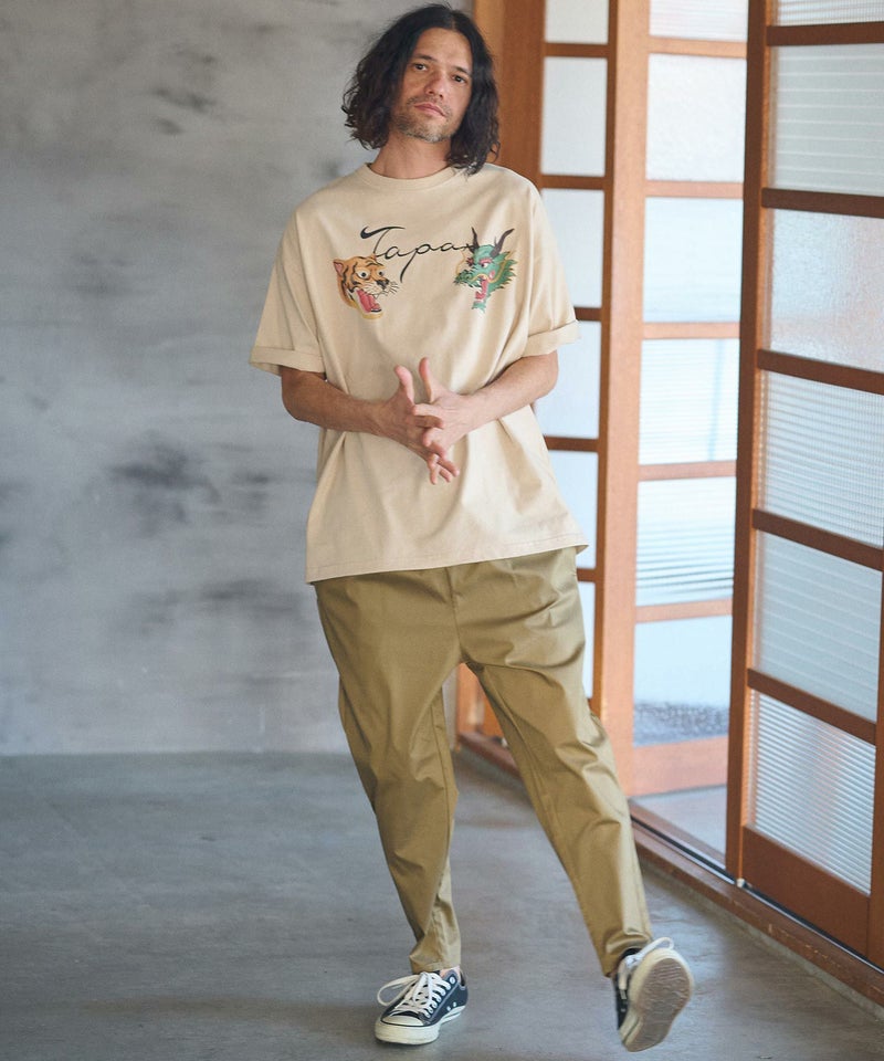 30%OFF【CAMBIO(カンビオ)】 ビッグシルエットプリントTシャツ 