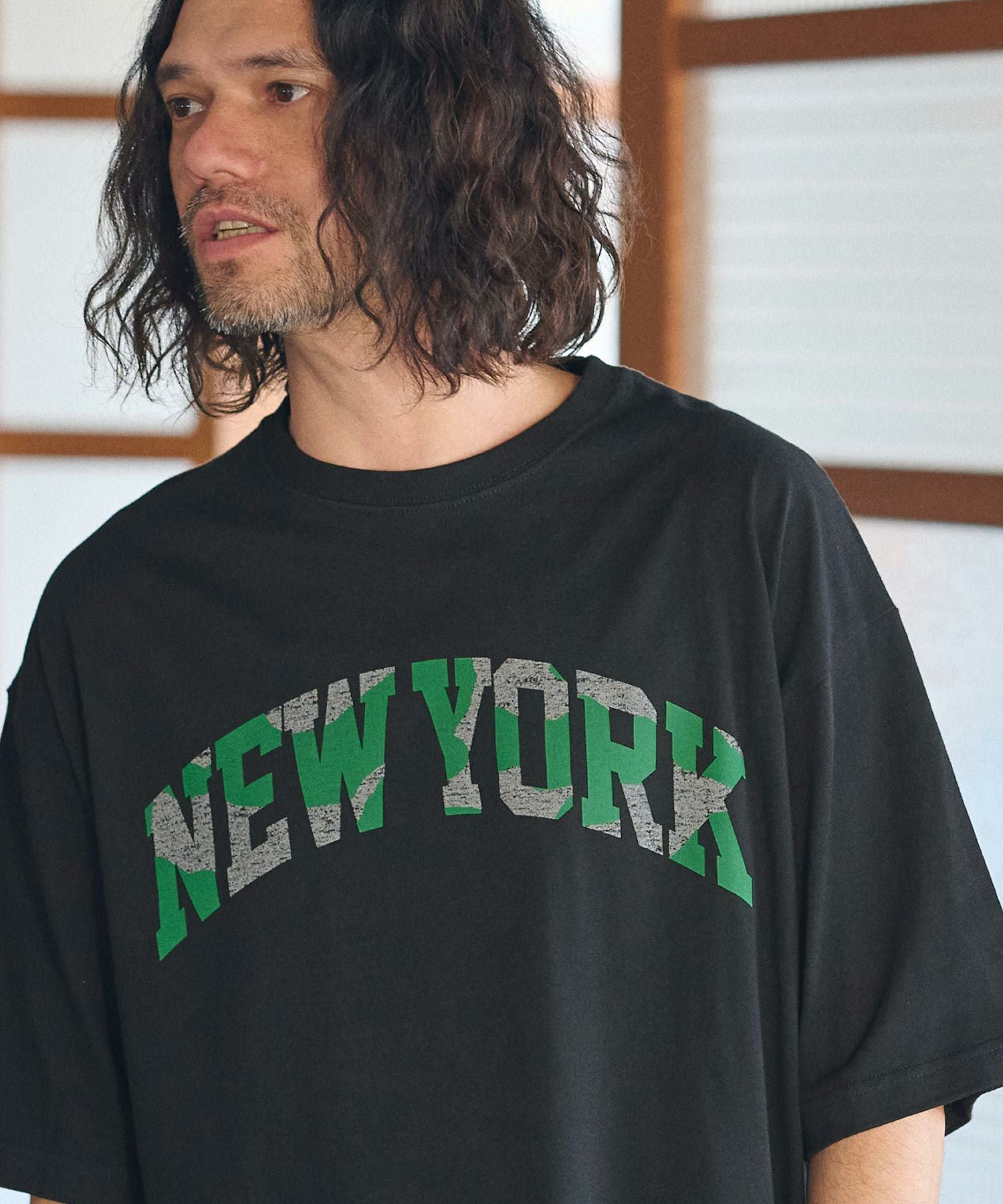50%OFF【CAMBIO(カンビオ)】ビッグシルエットプリントTシャツ（NEW
