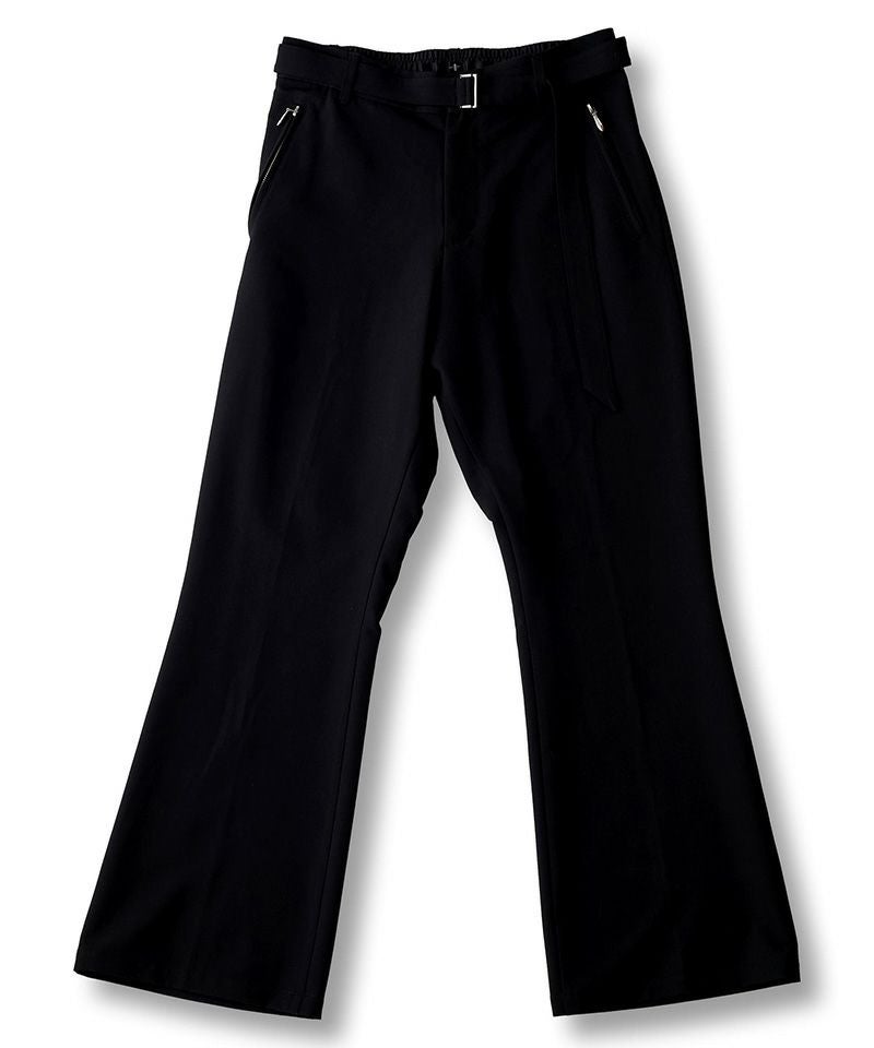 60%OFF【NO ID.(ノーアイディー)】ベルテッドZIPフレアPT パンツ(854006-725P 60%OFF【NO ID.(ノーアイディー)】ベルテッドZIPフレアPT パンツ(854006-725P