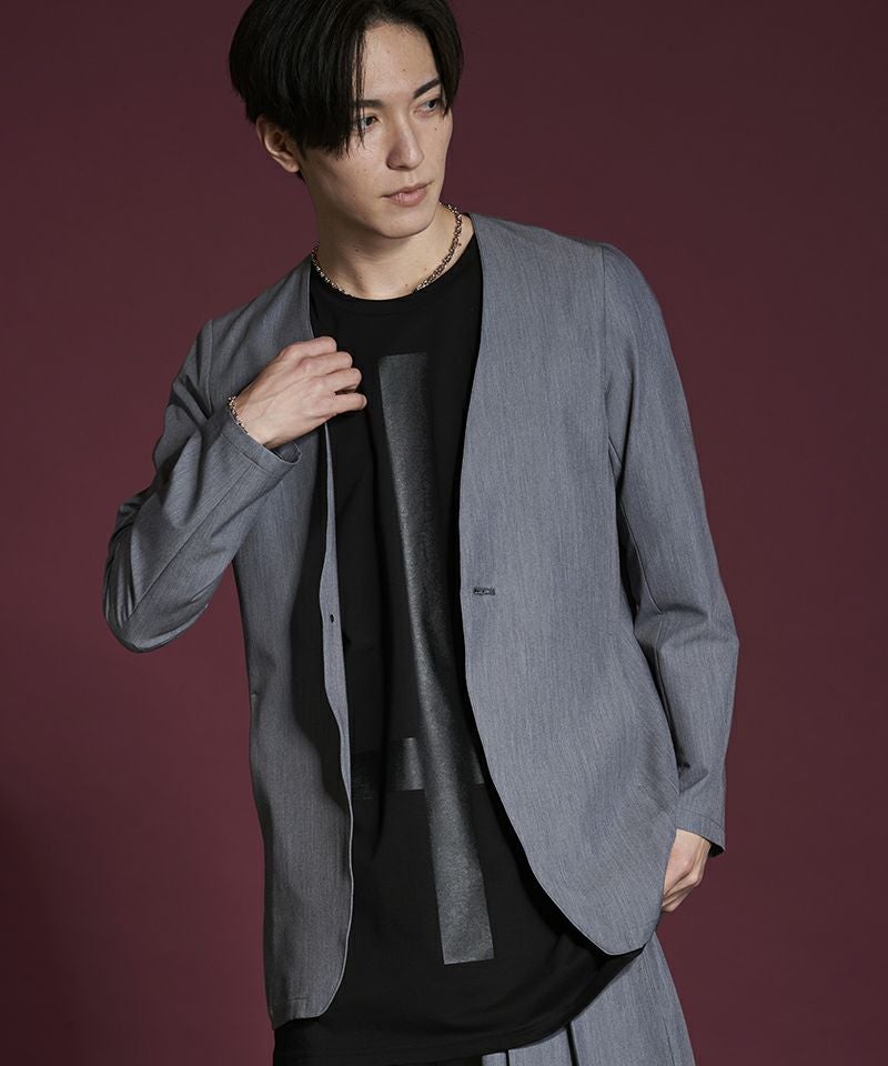 no id. black スパンコール ジャケット NO ID.（ノーアイディー） ブルゾン ONE SIZE ブラック メンズ