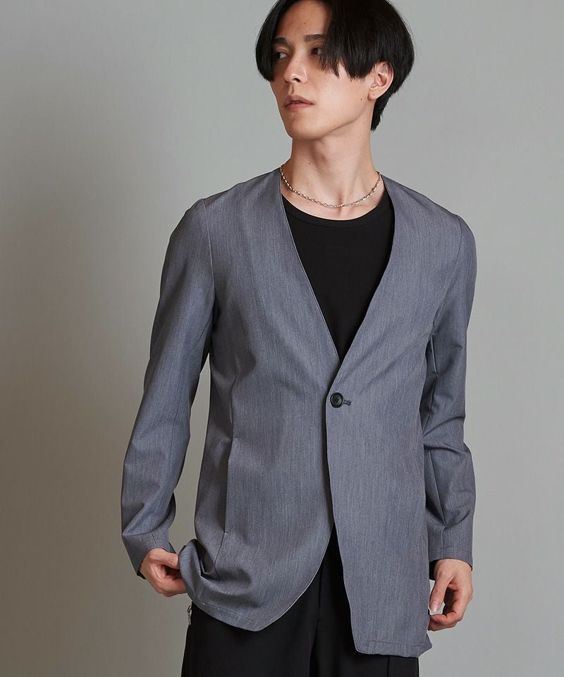 no id. black スパンコール ジャケット NO ID.（ノーアイディー） ブルゾン ONE SIZE ブラック メンズ