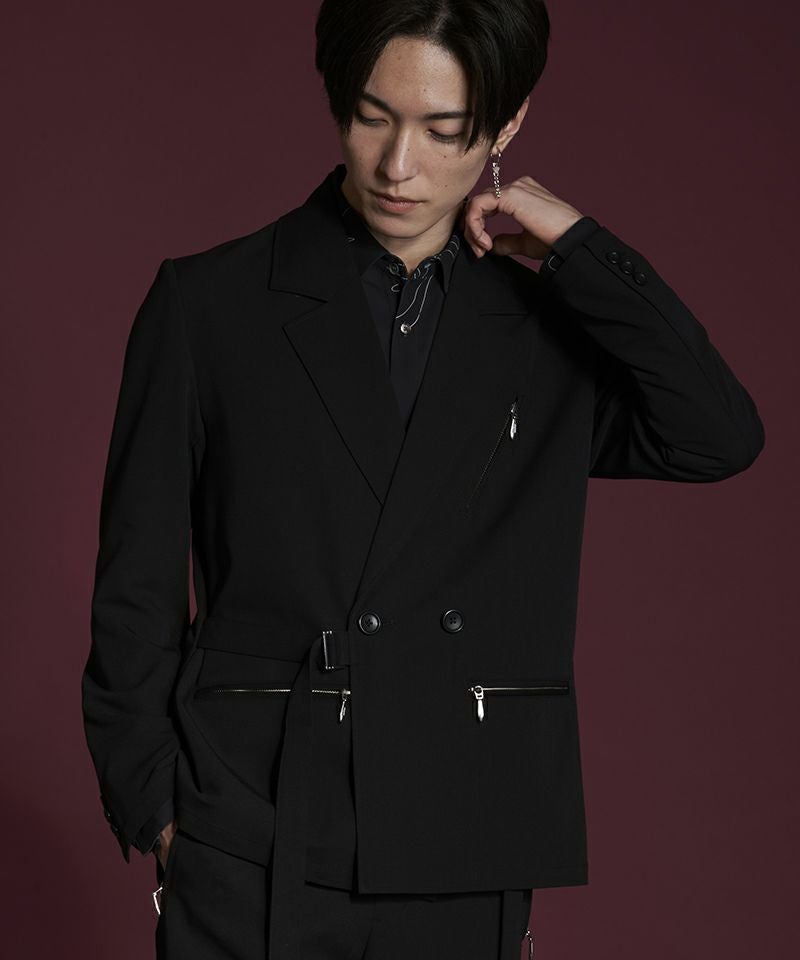 70%OFF【NO ID.(ノーアイディー)】 ﾀｲﾛｯｹﾝZIP-JKT テーラード