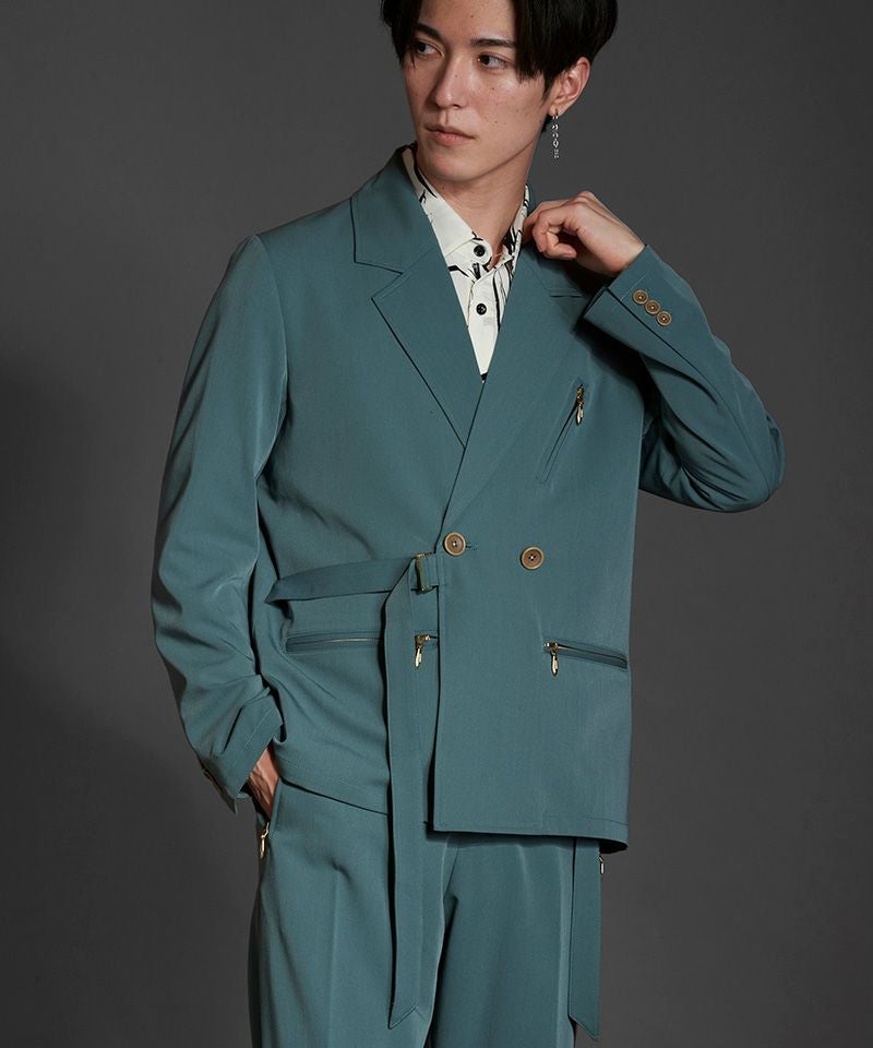 70%OFF【NO ID.(ノーアイディー)】 タイロッケンZIP-JKT テーラード 70%OFF【NO ID.(ノーアイディー)】 タイロッケンZIP-JKT テーラード