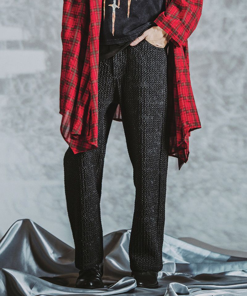 50%OFF【NO ID.(ノーアイディー)】ｼﾞｬｶﾞｰﾄﾞｽﾄﾚｰﾄﾃﾞﾆﾑPT パンツ(854006 