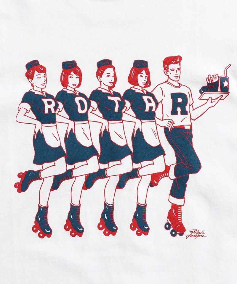 50%OFF【ROTAR(ローター)】Diner Crew Tee Tシャツ(rt2437706
