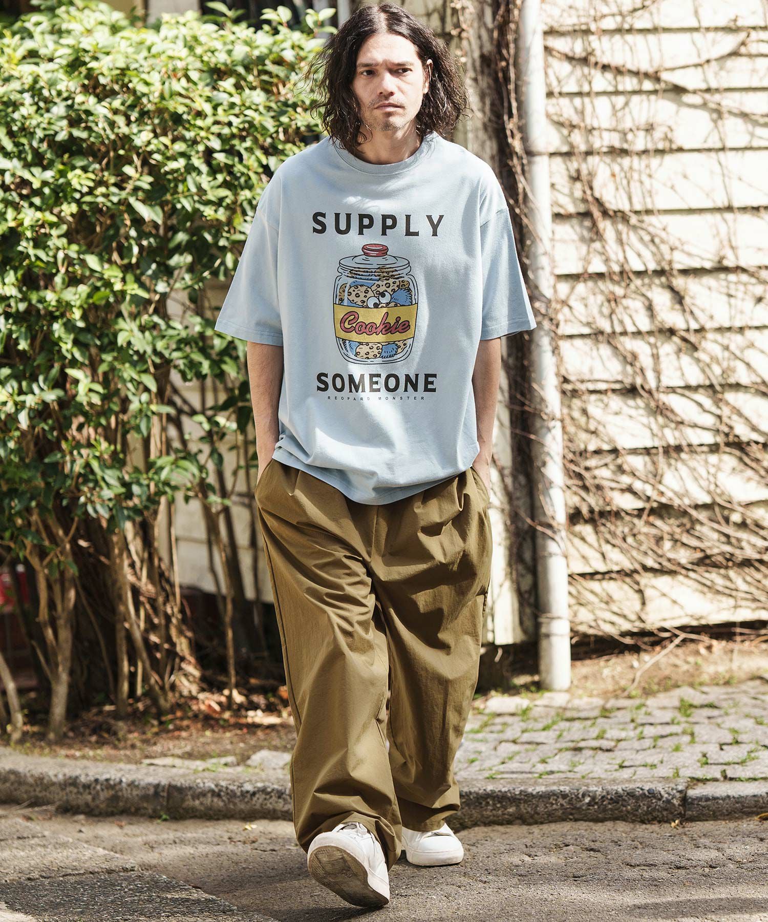60%OFF【CAMBIO(カンビオ)】 ナイロン2タックワイドイージーパンツ(CAM