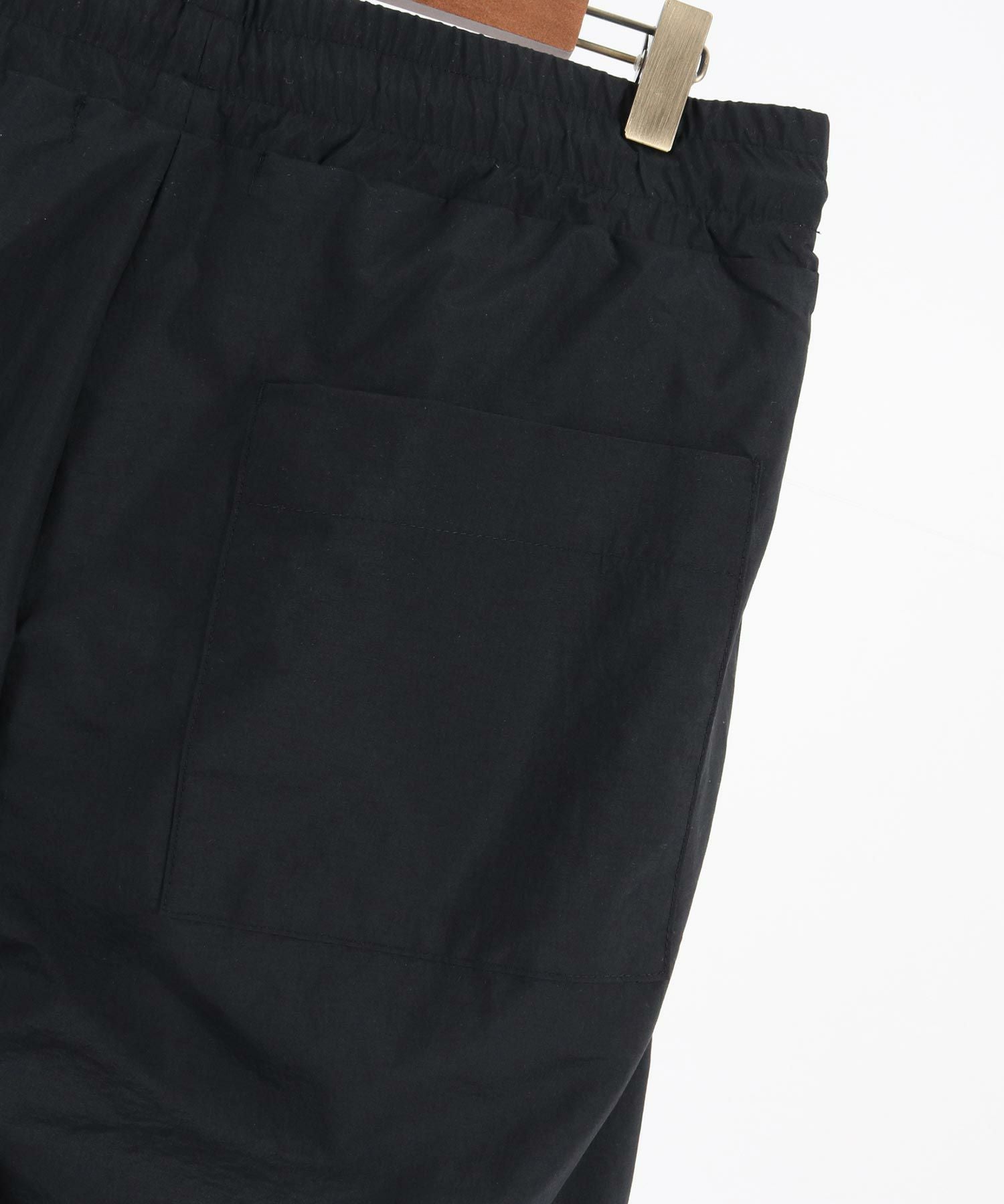 60%OFF【CAMBIO(カンビオ)】 ナイロン2タックワイドイージーパンツ(CAM