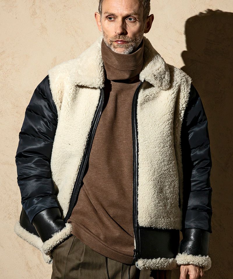 50%OFF【C DIEM(カルペディエム)】Mouton Grizzly Deformation Kilt