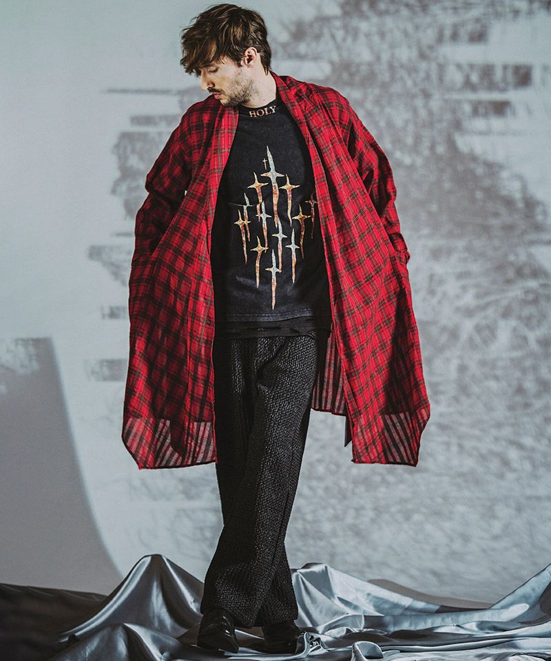 70%OFF【NO ID.(ノーアイディー)】 ﾁｪｯｸｶﾞｰｾﾞｶﾞｳﾝ(854006-740S