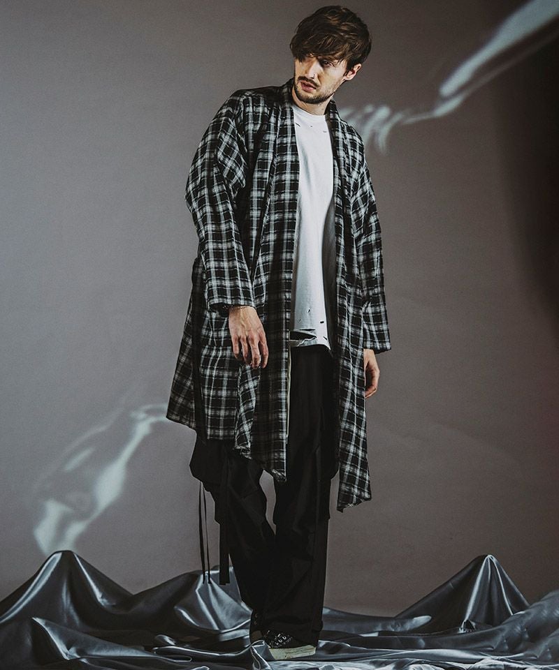60%OFF【NO ID.(ノーアイディー)】 ﾁｪｯｸｶﾞｰｾﾞｶﾞｳﾝ(854006-740S