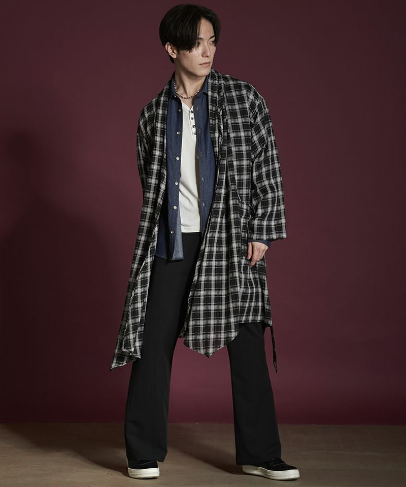 70%OFF【NO ID.(ノーアイディー)】 ﾁｪｯｸｶﾞｰｾﾞｶﾞｳﾝ(854006-740S