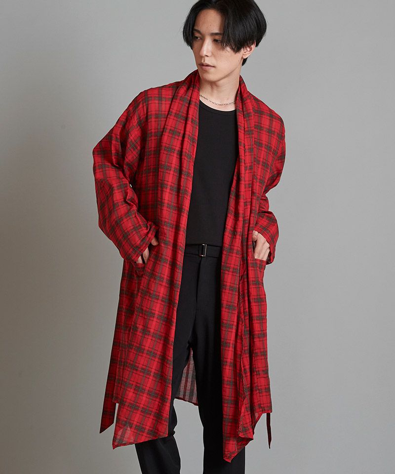 70%OFF【NO ID.(ノーアイディー)】 ﾁｪｯｸｶﾞｰｾﾞｶﾞｳﾝ(854006-740S