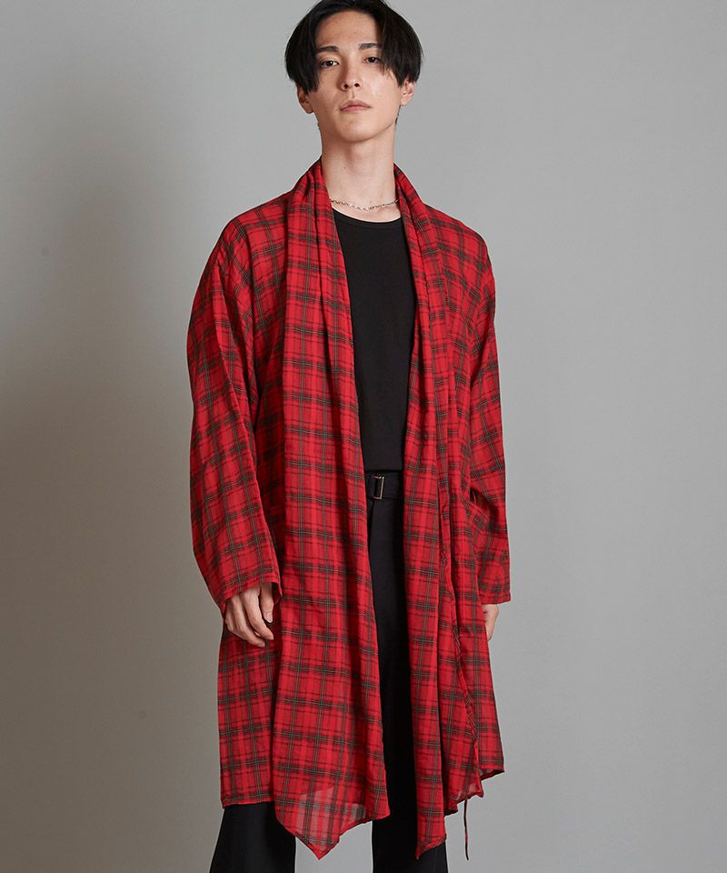 DAIGO着 ロエンチェックコート LGB kmri NO ID 系 70%OFF【NO ID.(ノーアイディー)】 ﾁｪｯｸｶﾞｰｾﾞｶﾞｳﾝ(854006-740S